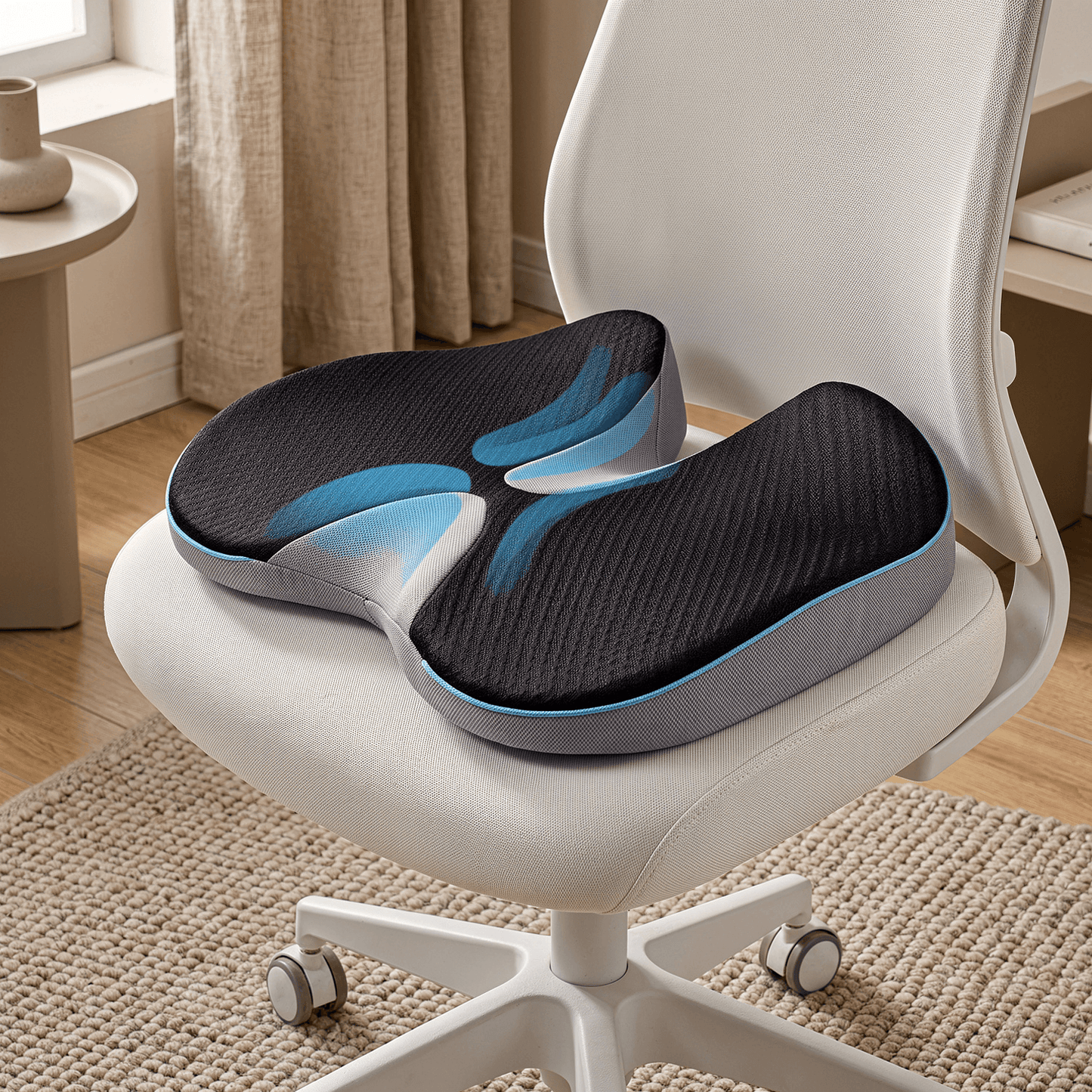 Ergonomic Memory Foam Seat Cushion