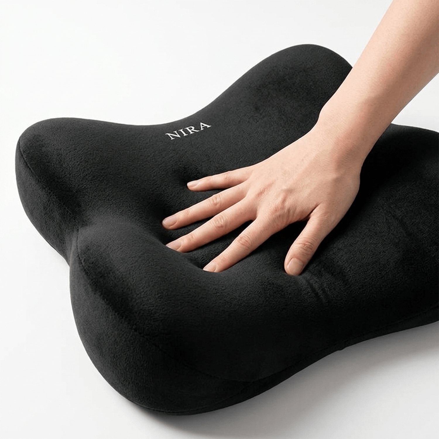 Ergonomic Car Backrest and Headrest Set
