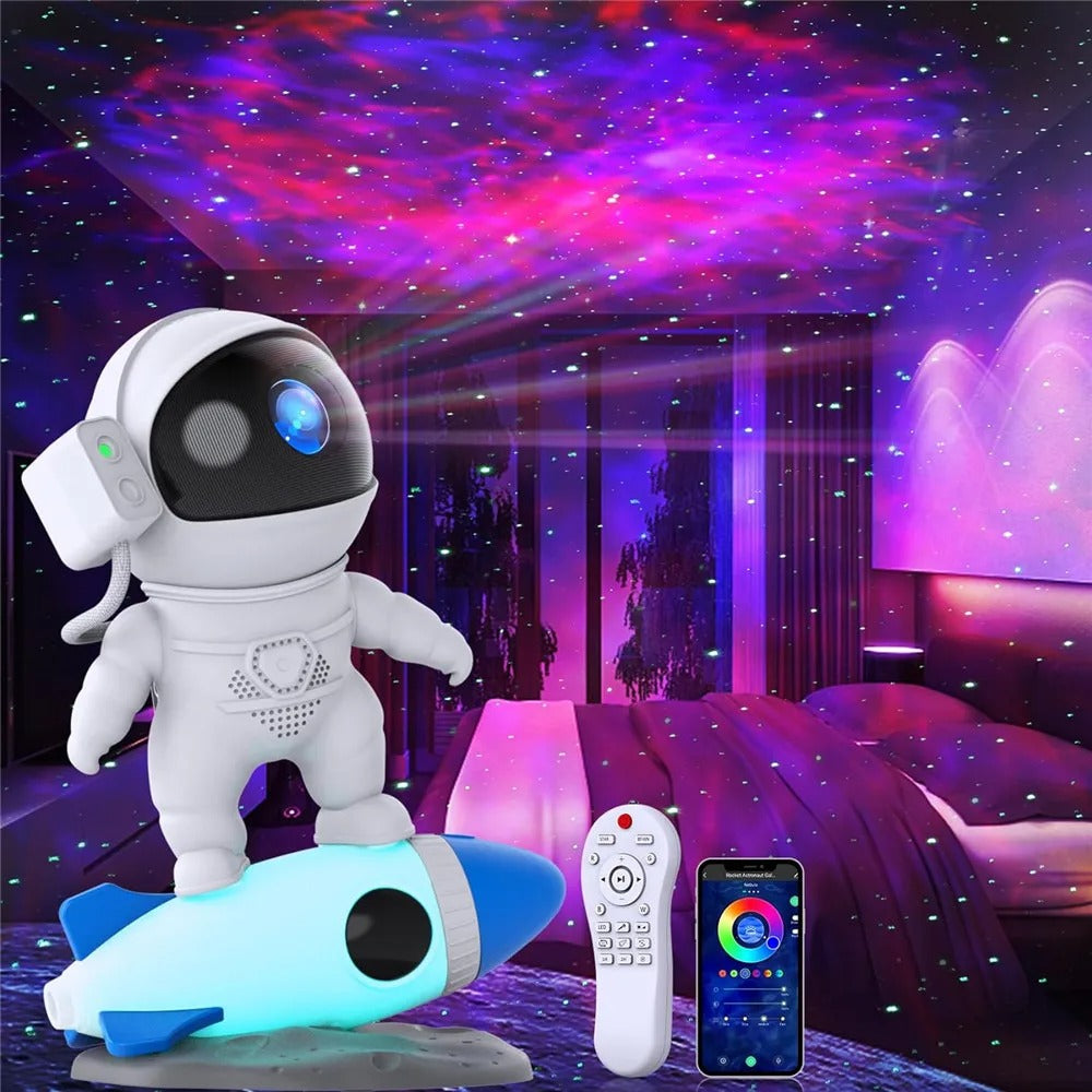 Astronaut Galaxy Night Light