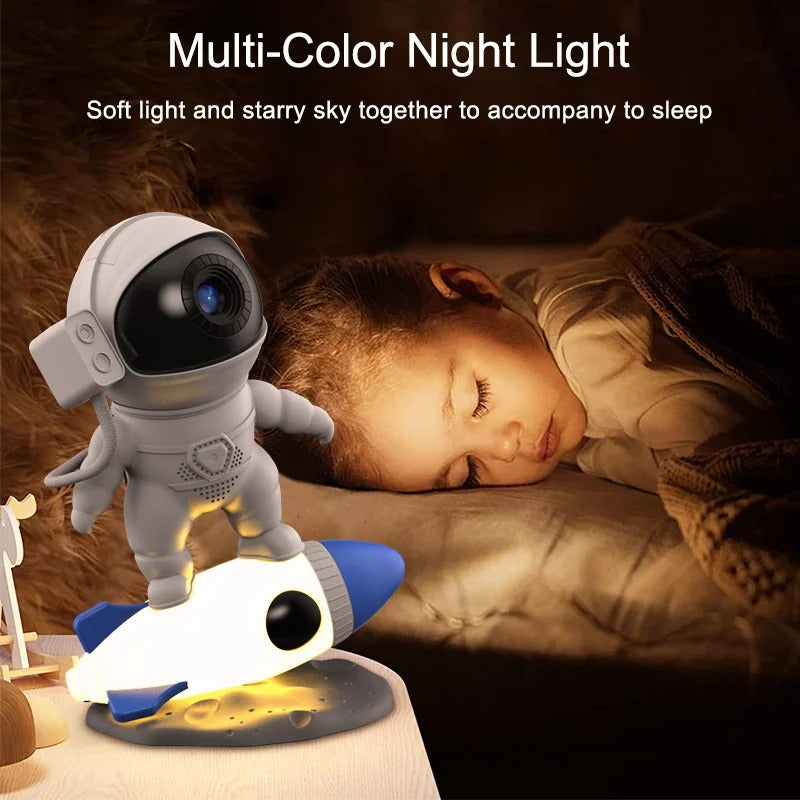 Astronaut Galaxy Night Light